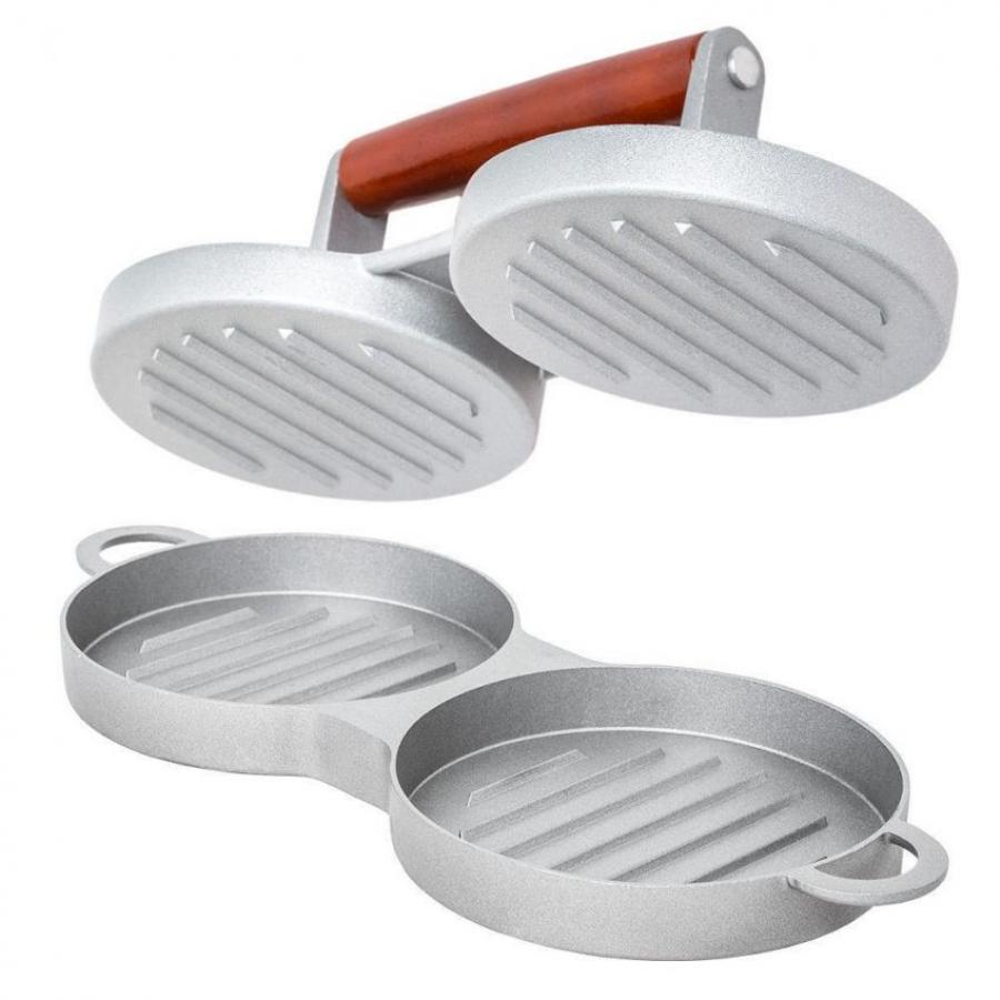 hs tools code kitchen for Hamburger Aluminum in Nonstick Double  Press Pakistan Hitshop