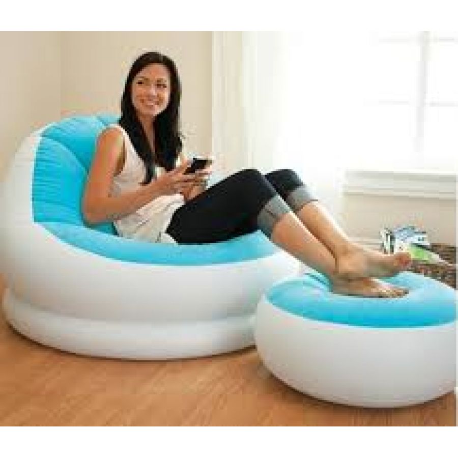 INFLATABLE SOFA WITH FOOTREST SET INTEX 68564 in Pakistan