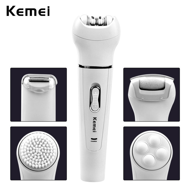 Original KEMEI 5 In 1 Beauty Hair Epilator Tools Kit KM2199 in Pakistan