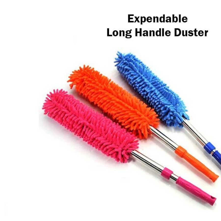 1 Four Side Expendable Long Handle Microfiber Duster in Pakistan