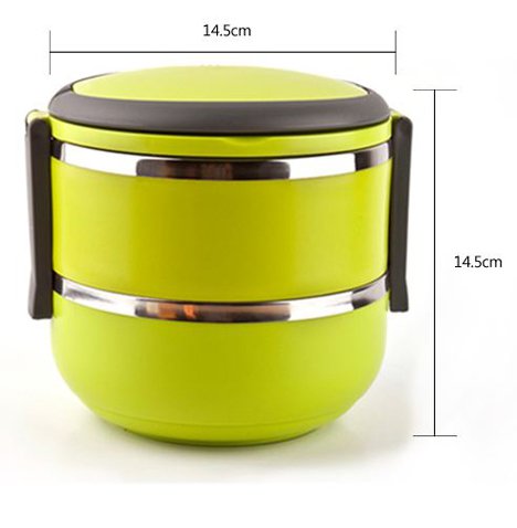 2 Layer Stainless Steel Lunch Box in Pakistan 2 Layer Stainless Steel Lunch Box in Pakistan
