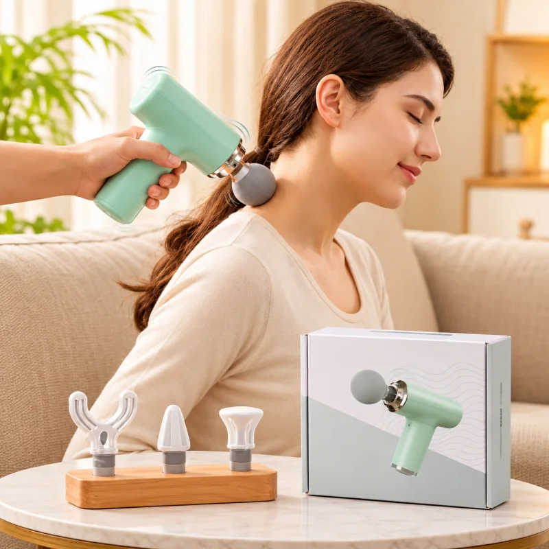 Powerful Mini Massage Gun Rechargable – Deep Tissue Mus