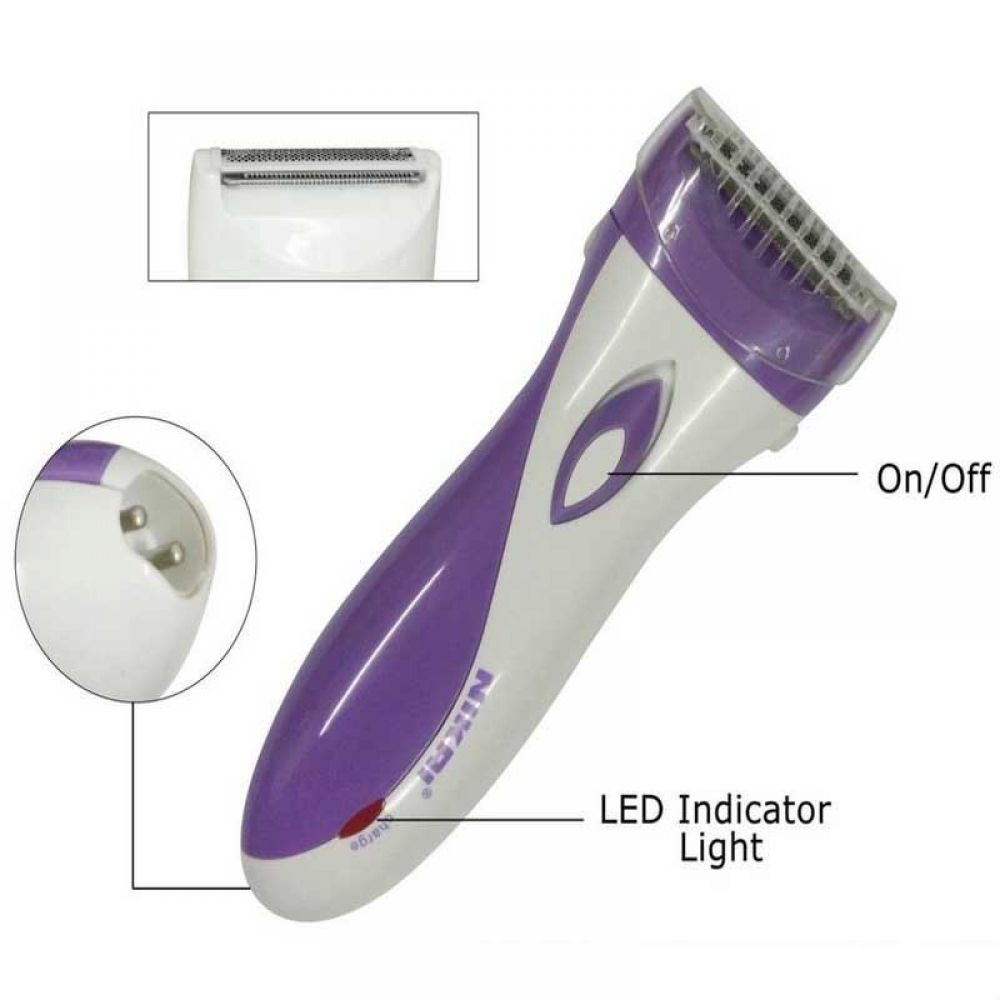 Nikai Rechargeable Lady Shaver Trimmer NK-7695
