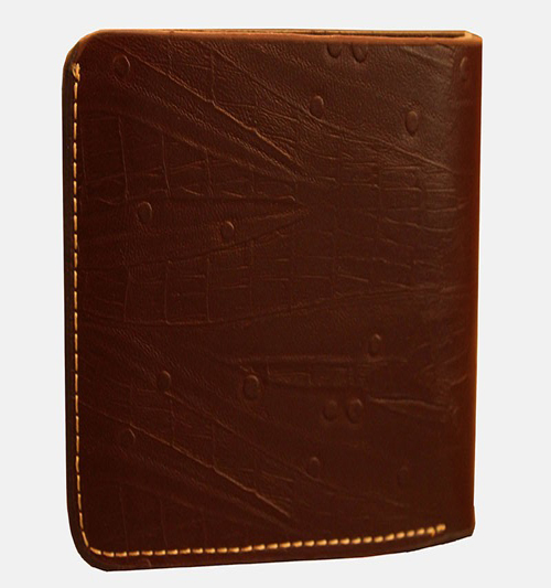 D & G Brown Mixed Pattern Wallet