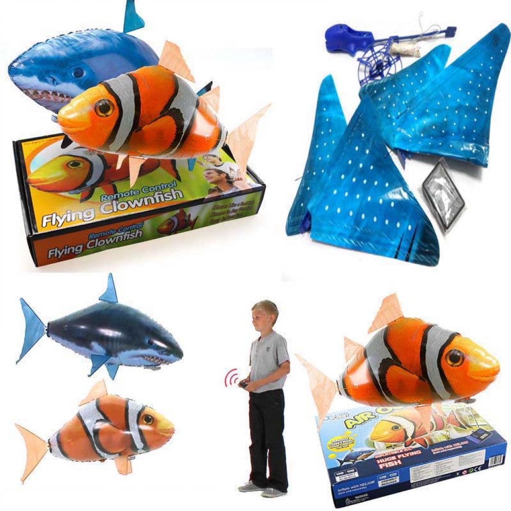 1 Inflatable Remote Control Flying Fish Shark in Pakistan | Hitshop.pk