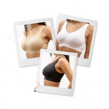 Pack Of 3 Comfort Aire Bras